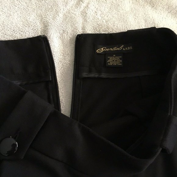 Essentials by ABS Women's Classic Black Skirt 6. - Picture 4 of 5